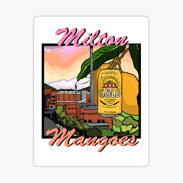 Milton Mangoes Sticker