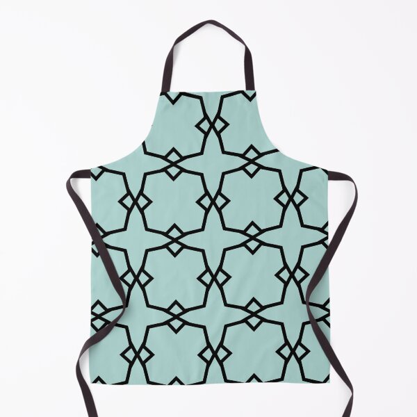 Item preview, Aquamarine and Black Tessellation Line Pattern 30 Coordinates w/ 2022 Color Trends Behr Wave Top M450-3 - Hue - Colour - Shade designed and sold by ColorOfTheYears.