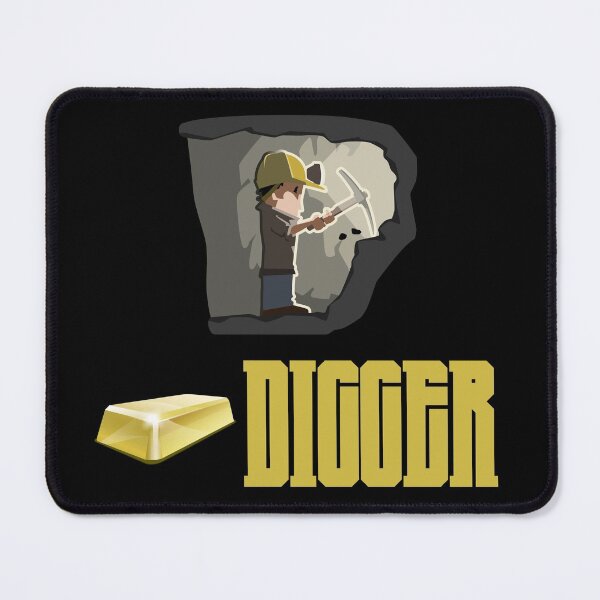 Item preview, Gold Digger Nugget Mining Gold Bar Miners designed and sold by Creekman Designs.