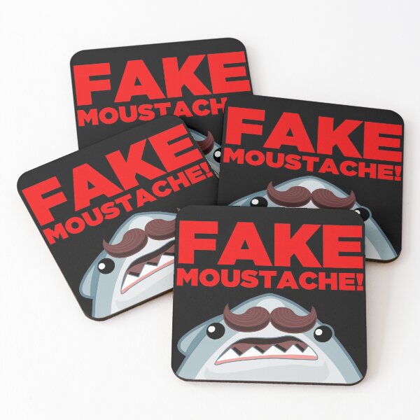 Item preview, Fake Moustache designed and sold by MemeBullies.