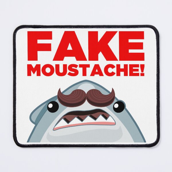 Item preview, Fake Moustache designed and sold by MemeBullies.