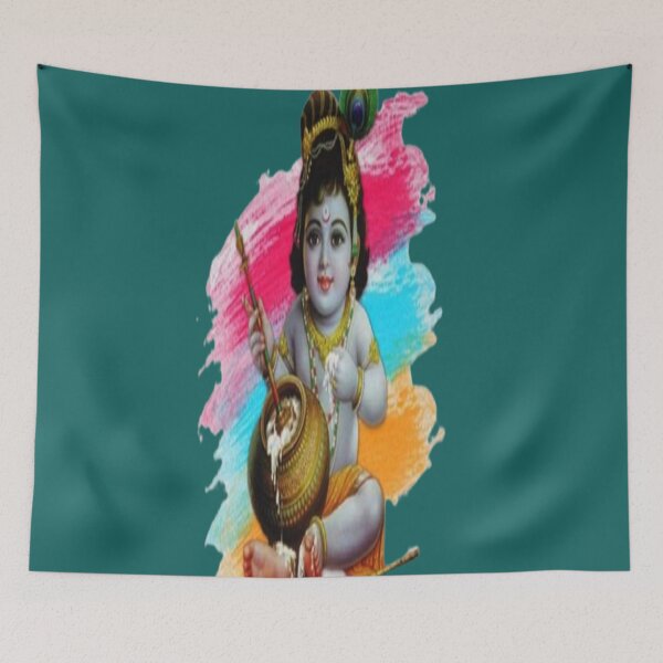 Artikelvorschau, Krishna Janmashtami entworfen und verkauft von ForeignGang.