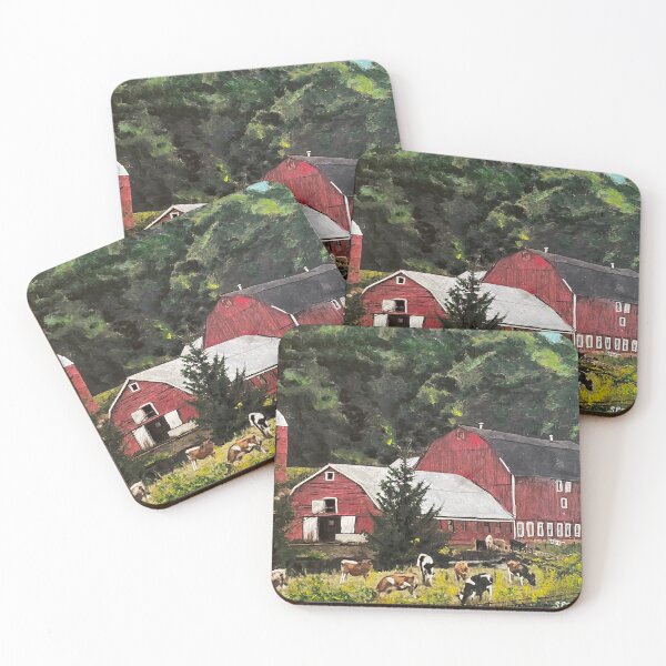 Item preview, Cows by the Barn designed and sold by Artist Gary Springer.