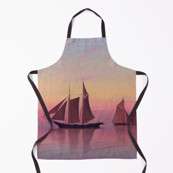 Item preview, Calm at Sunset by Francis Augustus Silva, American, 1873 designed and sold by Shapes-Mania.