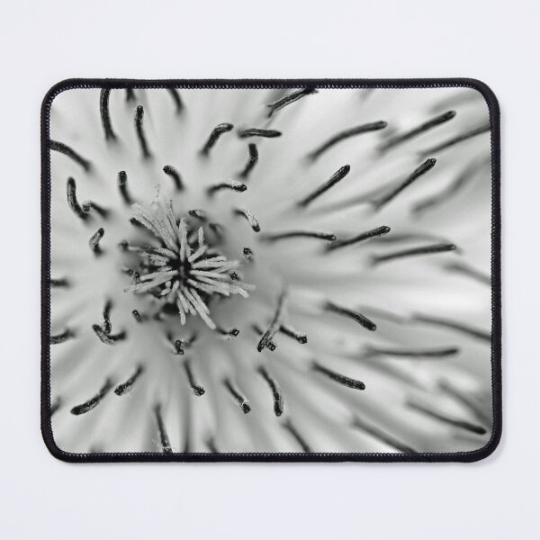 Item preview, Clematis Abstract Black And White designed and sold by Debbie Oppermann.