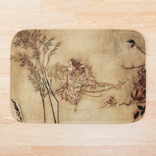 Item preview, Fairies Dancing on a Spiders Web Vintage Illustration by Arthur Rackham designed and sold by Bellathewilde.