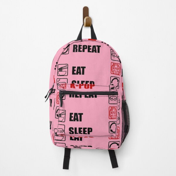 Item preview, My Daily Life Cycle Eat Sleep K-pop Repeat designed and sold by Noodle Doodle.