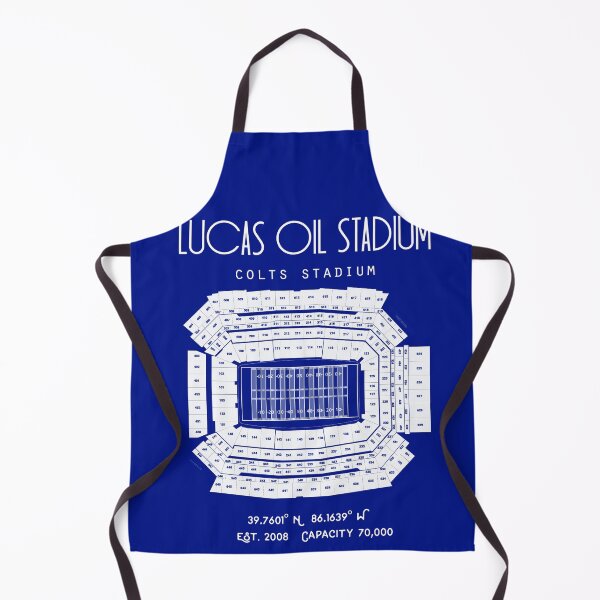 Item preview, Indianapolis Colts Lucas Oil Stadium Poster Print designed and sold by Birch Trail Boutique.
