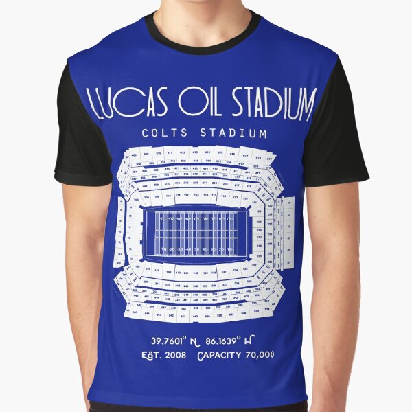 Indianapolis Colts Lucas Oil Stadium Kids T-Shirt