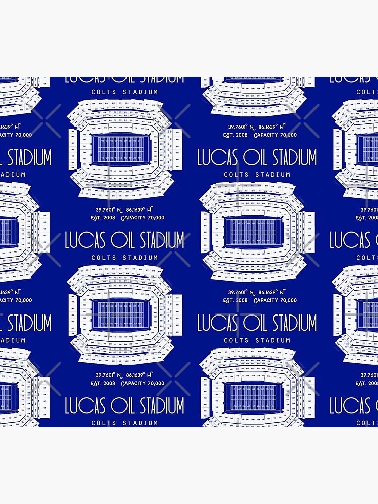 Lucas Oil Stadium Home of the Colts Mouse Pad 