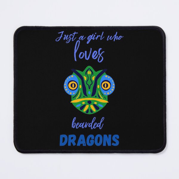 Item preview, Just A Girl Who Loves Bearded Dragons designed and sold by Teepocalypse.