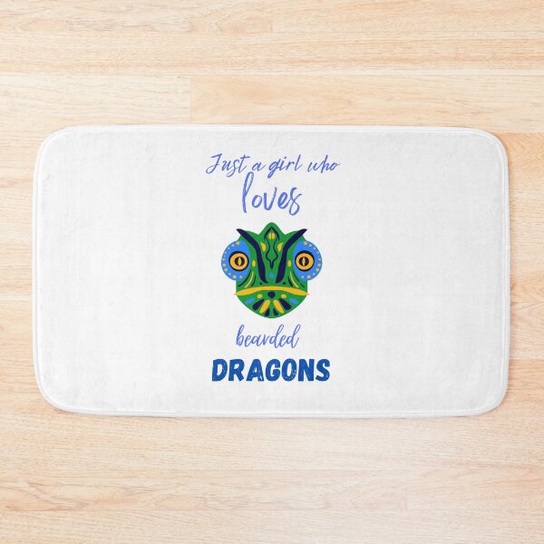 Item preview, Just A Girl Who Loves Bearded Dragons designed and sold by Teepocalypse.