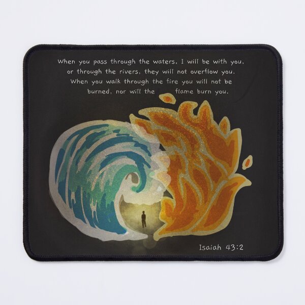 Item preview, Isaiah 43:2 designed and sold by Seobox.
