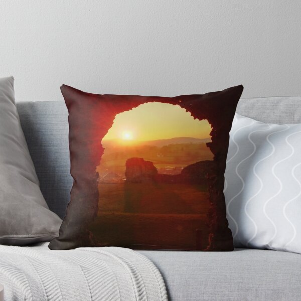 Item preview, Denbigh Castle North Wales at Sunset designed and sold by AnnDixon.