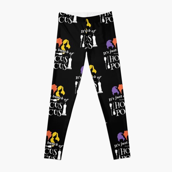 It's Just a Bunch Of Hocus Pocus Witch Pumpkin Funny Family Matching Leggings