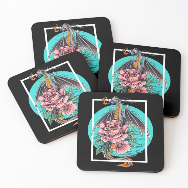 Item preview, Japanese Dragon Flower Fantasy designed and sold by MooonTees.