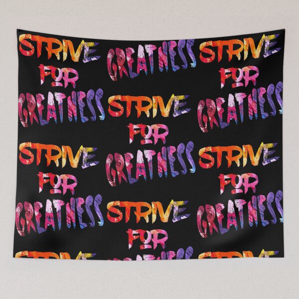 Item preview, Strive for GREATNESS designed and sold by LordAudes.