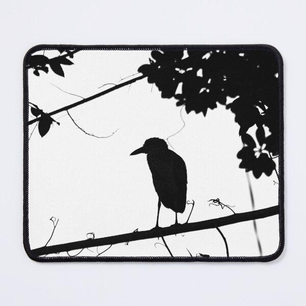 Item preview, Night Heron Black And White designed and sold by Debbie Oppermann.