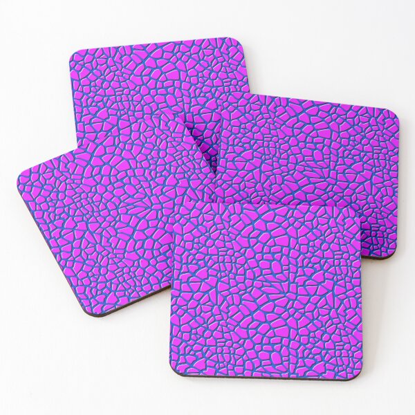 Item preview, Giraffe Print Repeat Pattern - Pink Embossed designed and sold by kernowerno.