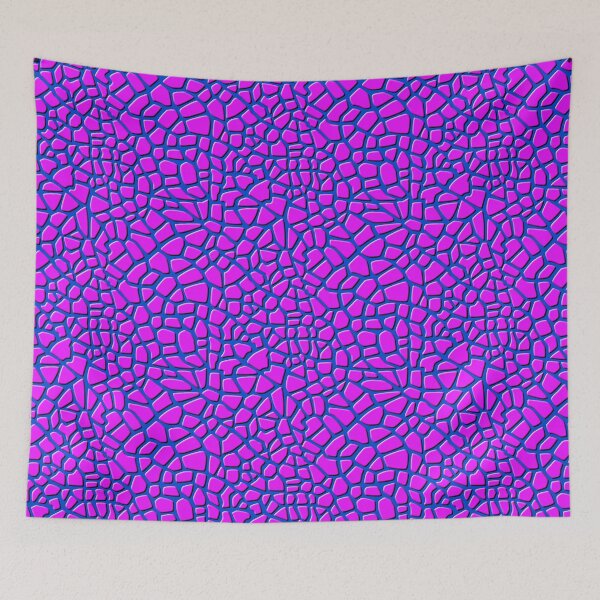 Item preview, Giraffe Print Repeat Pattern - Pink Embossed designed and sold by kernowerno.