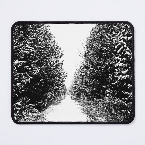 Item preview, Winter Trail In Black And White designed and sold by Debbie Oppermann.