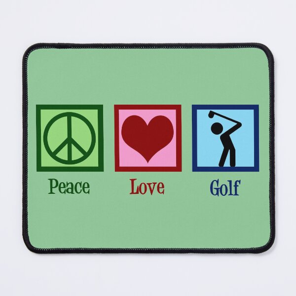 Item preview, Peace Love Golf designed and sold by Epic Love Designs.