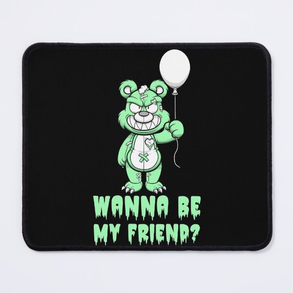 Item preview, Creepy kawaii teddy bear. Scary halloween design of a horror teddy bear. designed and sold by NobelFashion.