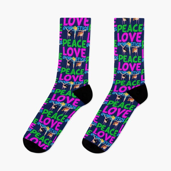 Item preview, Peace Love Gymnastics designed and sold by Epic Love Designs.