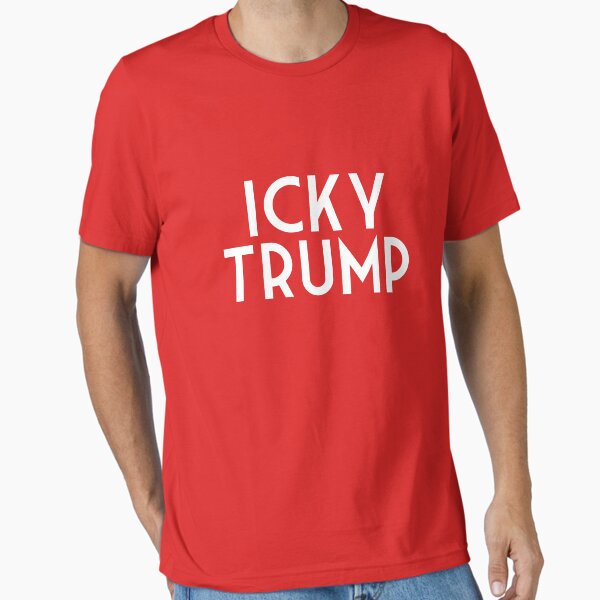 Vista previa del artículo con la obra «Icky Trump», diseñado y vendido por Kulca.