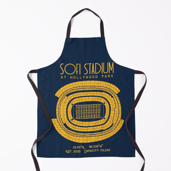 Item preview, Los Angeles Chargers SoFi Stadium at Hollywood Park Stadium Poster Print designed and sold by Birch Trail Boutique.
