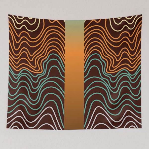 Item preview, Psychedelic curves and lines  designed and sold by Ksaavet.