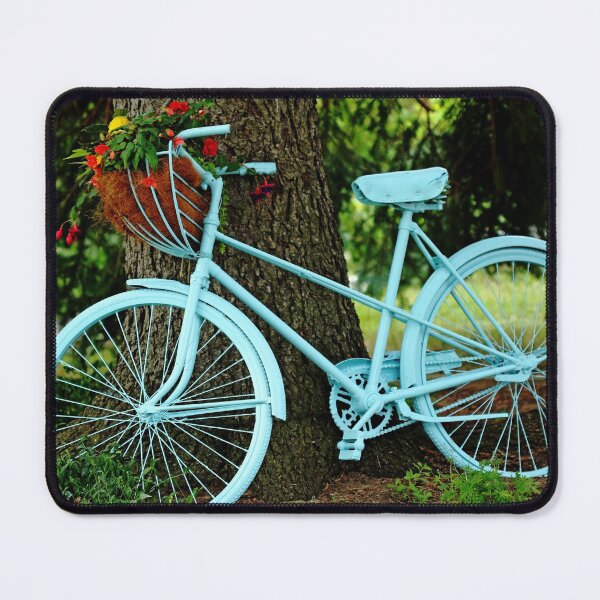 Item preview, Blue Garden Bicycle designed and sold by Debbie Oppermann.