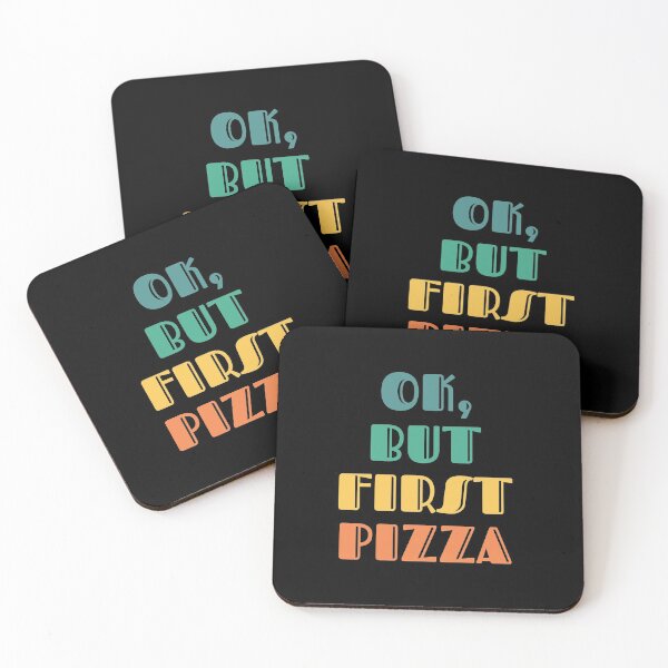 Item preview, OK But First Pizza designed and sold by Marouane TM.