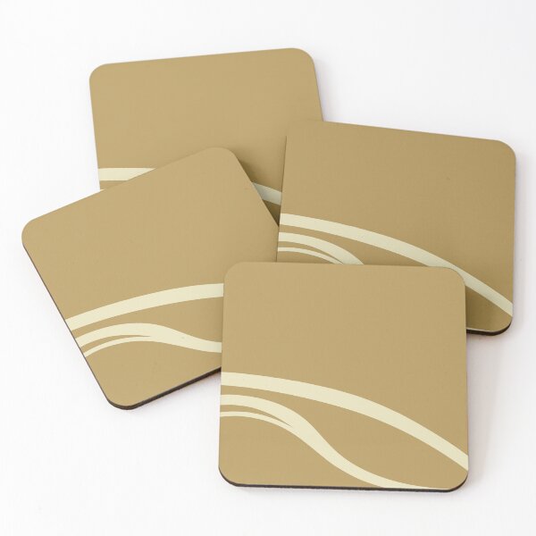 Item preview, "Cool Lines" motif - golden designed and sold by MC Art Studio.