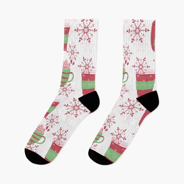 Item preview, Holiday Beverages Christmas Cream Candy Canes Snowflakes designed and sold by lesrubadesigns.
