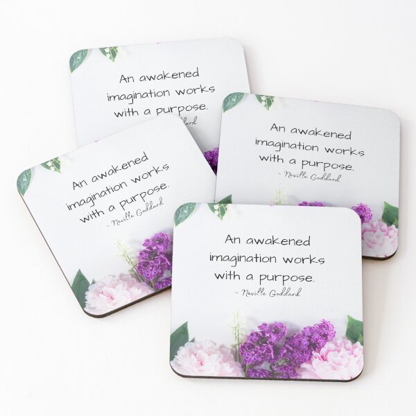 Item preview, Neville Goddard Quote, Awakened Imagination, Law of Assumption Quote designed and sold by MamaSweetea.