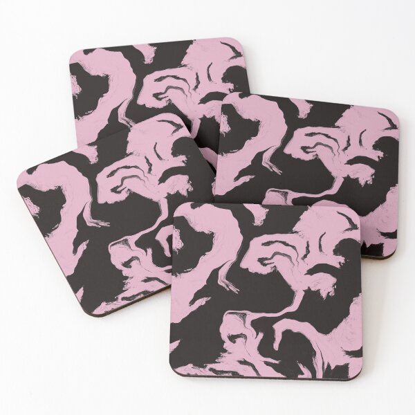 Item preview, Pink flow design wave pattern designed and sold by Susanna Schorr.