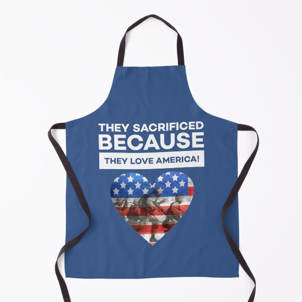 Item preview, They Sacrificed Because They Love America designed and sold by Twittlefish.