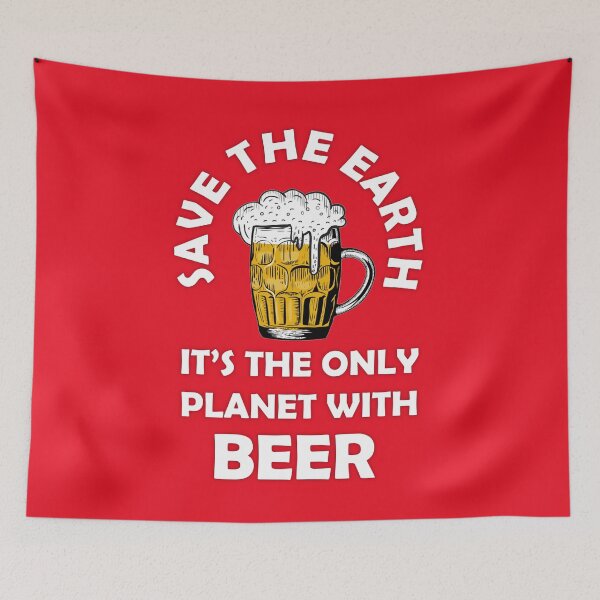 Item preview, Save the Earth Drink Beer designed and sold by lgotian.