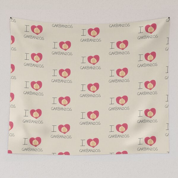 Item preview, I <3 chickpeas designed and sold by Vanesa Duque.