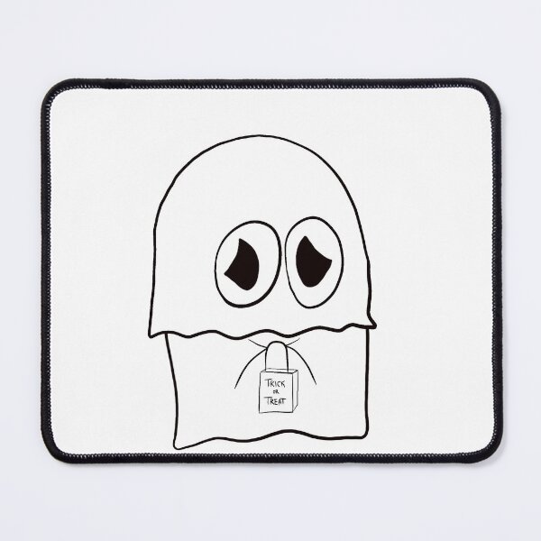 Item preview, Sad Ghost Trick or Treat Ghost designed and sold by Chubby-Chicks.