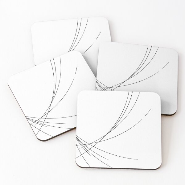 Item preview, "Cool lines artwork" - black designed and sold by MC Art Studio.