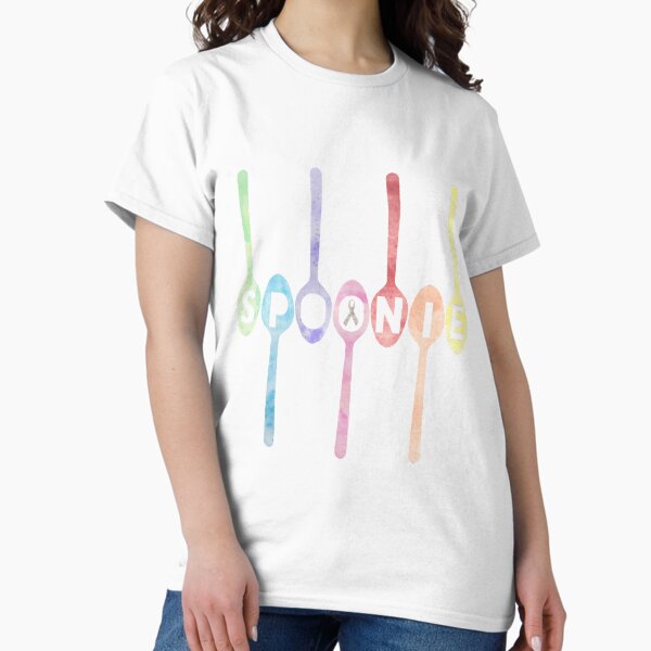 Item preview, Spoonie Spoons Watercolor designed and sold by Nisa Katz.