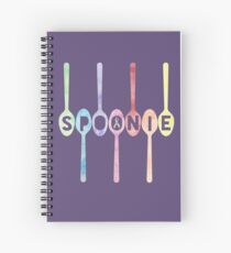 Spoonie Spoons Watercolor Spiral Notebook