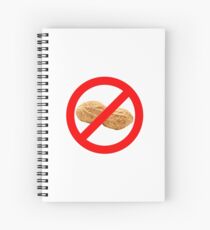 No Peanuts Spiral Notebook