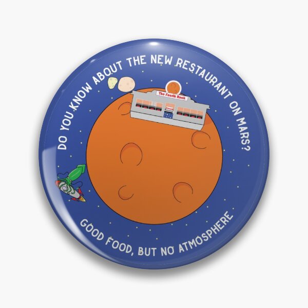 Artikelvorschau, Mars Papa Witz Sticker entworfen und verkauft von Leishman.