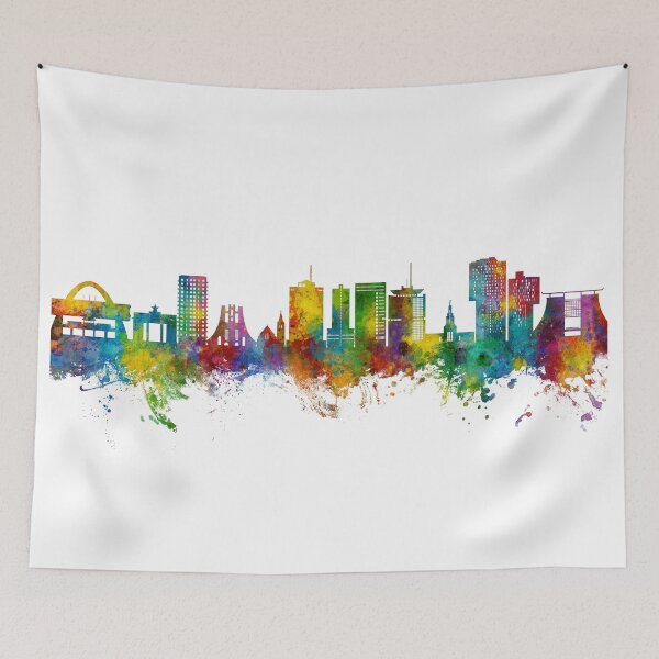 Item preview, Accra Ghana Skyline designed and sold by ArtPrints.