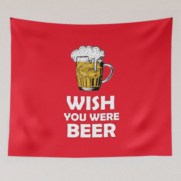 Item preview, Wish You Were Beer designed and sold by lgotian.