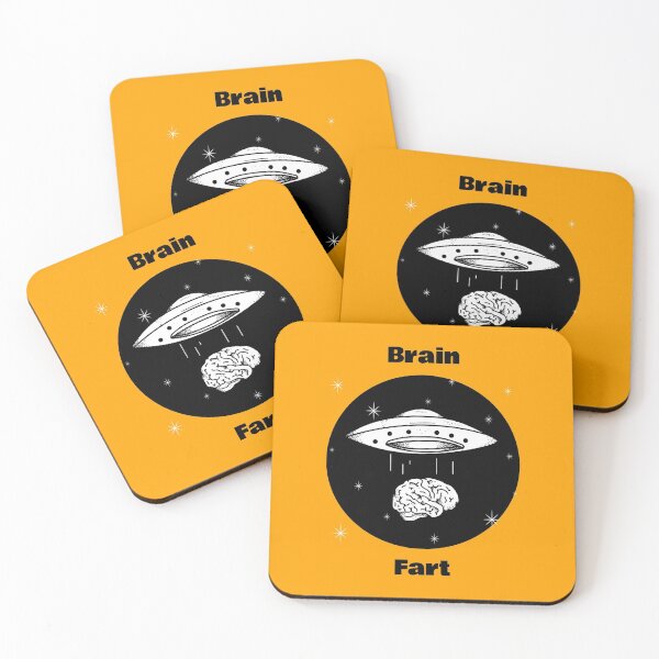 Item preview, Brain Fart - UFO designed and sold by Quirkdom.