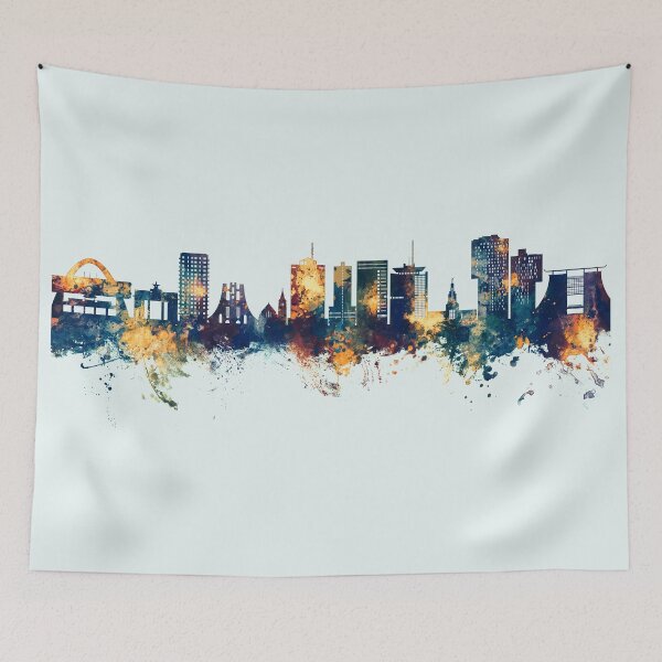 Item preview, Accra Ghana Skyline designed and sold by ArtPrints.